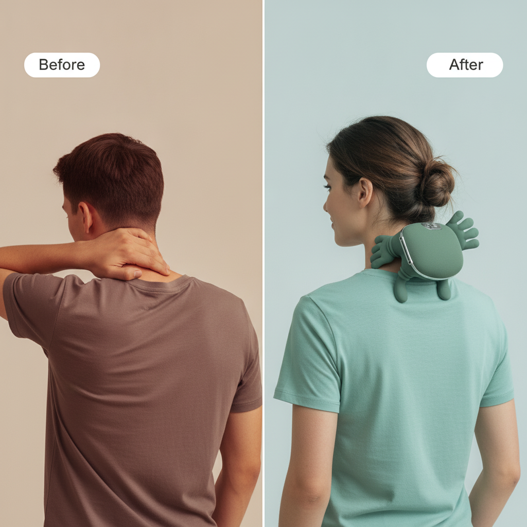 Alfion Relaxing Neck Massager With Bionic Arms